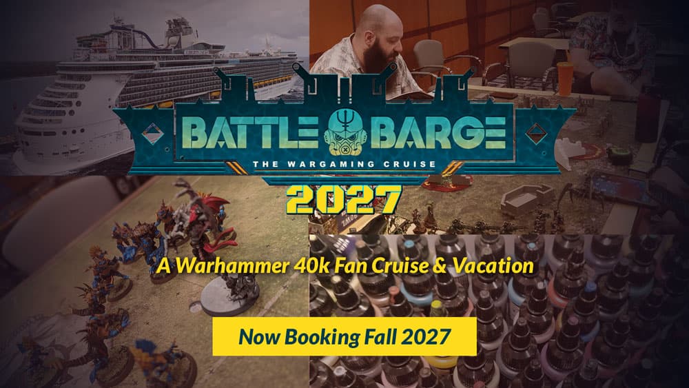 Battle Barge Wargaming Cruise 2027 planning guide